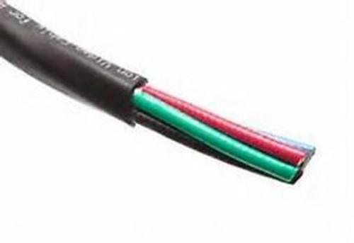5 Conductor mini coax cable, 250 ft.- black - New