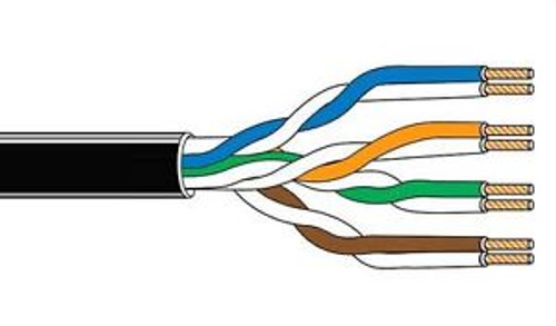 Belden 1592A DataTwist CAT-5e Patch Cable 1000Ft Roll  BL-1592A-1000 WHITE New