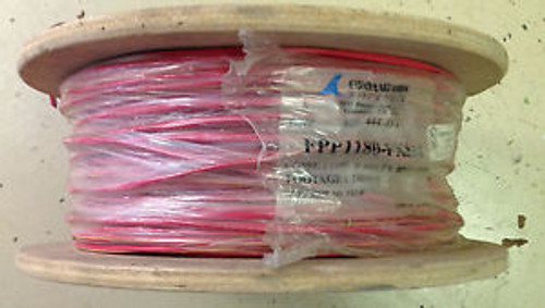 14 GAUGE 2 CONDUCTOR STRANDED JACKETED PLENUM FIRE WIRE 1000 FT RED COLOR