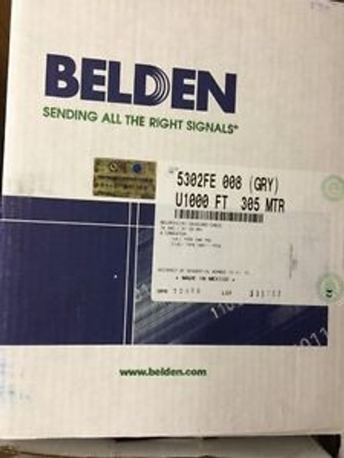 Belden 5302FE 18/4 OAS W 1000ft.