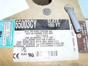 Alpha Xtra-Guard Cable, 3 conductor, 20 awg, PVC Jacket, High Flex P/N 65003CY