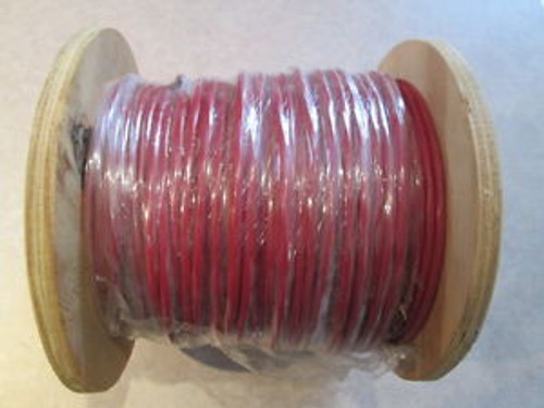 14/4 FPLR Solid Red Riser Power Limited Fire Wire Spool Alarm CL3R 500 NEW