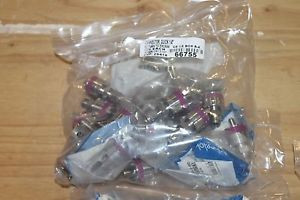 48 NEW SWAGELOK SS-QC4-S-400K7 CONNECTORS