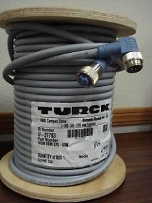 Turck WSM RKM 575-50M ID U-37783, 50 Meters Extension Cordset