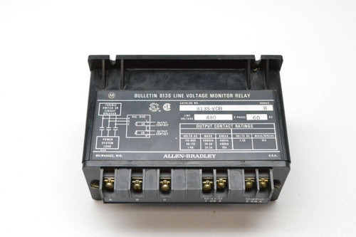 Allen Bradley Line Voltage Monitor Relay 813S-Vob