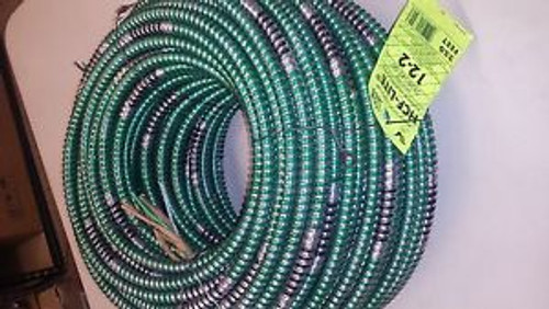 AFC HCF CABLES 2858G42-00 Cable,Armored,SCF,12-2,Green New USA SELLER