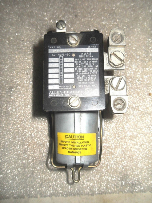 1 New Allen Bradley 810-A02A Ser B Magnetic Overload Relay