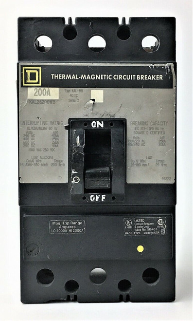 Kal361501027 Square D 24Vdc Circuit Breaker
