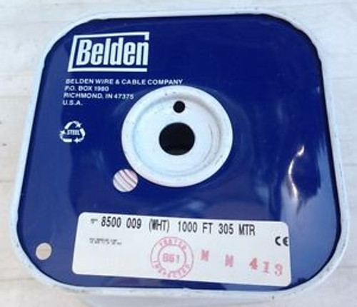 Belden Wire 8500-009-1000 White, 305 MTR,  85000091000, 8500 009 1000