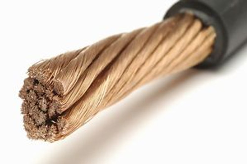 WELDING CABLE 4/0 AWG 85 CAR BATTERY LEADS USA NEW Gauge Copper BLACK-440 AMPS
