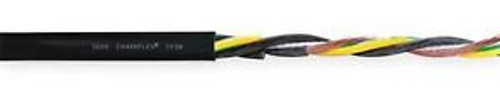 CHAINFLEX CF30-25-04-100 Power Cable,Flexing,14/4,Black,100 Ft