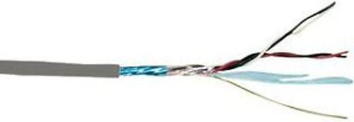 ALPHA WIRE 5478C SL005 SHLD MULTIPR CABLE 8PR 100FT 300V GRY