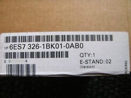 Siemens 6ES7326-1BK01-0AB0 PLC Module NEW IN BOX