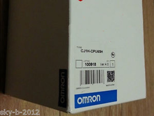 new Omron PLC module CJ1H-CPU65H New In Box