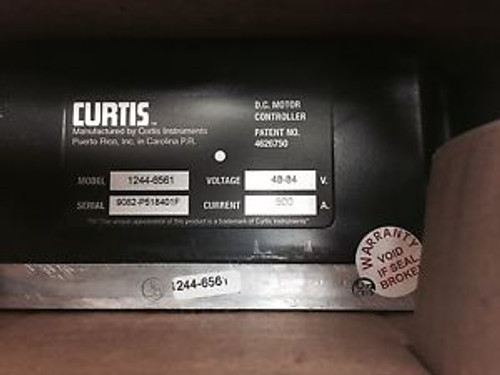 New CURTIS 1244-6561 MOTOR CONTROL
