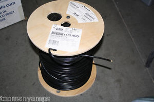 1000FT LIBERTY RG59-DB-CCTV BLACK CCTV DIRECT BURIAL RG59 COAX CABLE