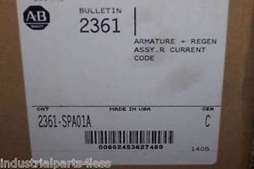 ALLEN BRADLEY 2361-SPA01A ARMATURE + REGEN ASSY New