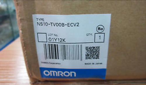 NEW IN BOX Omron  PLC Interactive Display HMI NS10-TV00B-ECV2