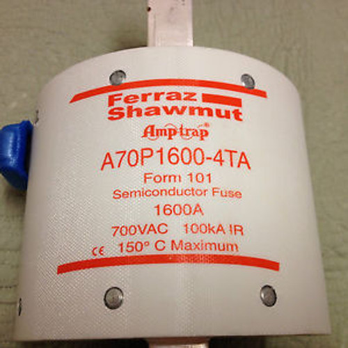 Mersen Ferraz Shawmut A70P1600-4TA 1600Amp 700V Trap Fuse A70P16004TA NEW IN BOX