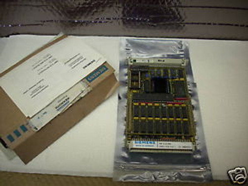 SIEMENS MODEL SMP-E19-A84 CPU BOARD BEHR E03110014 NEW