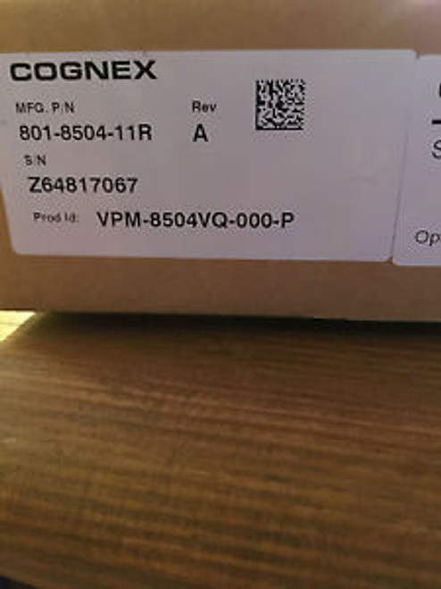 COGNEX 801-8504-11R A PC VISION FRAMEGRABBER VPM-8504VQ-000-P MODULE SEALED