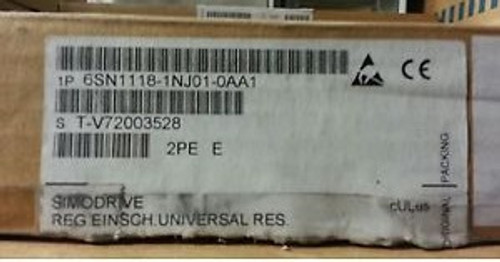 Siemens Simodrive 6SN1118-1NJ01-0AA1 (0AA2) NEW