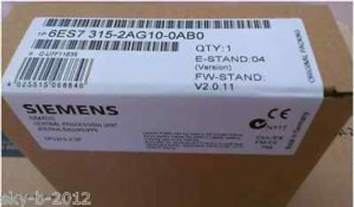 Siemens 6ES7 315-2AG10-0AB0 ( 6ES73152AG100AB0 ) new in box