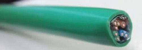 belden 1624R 24G 4PR SHEILDED CMR ETHERNET CABLE (SOLID) GREEN 1000 FT REEL