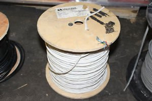 1000FT TAPPAN AL-1806C-2-2S-01 WHITE 18AWG 6 CONDUCTORS COMMUNICATIONS CABLE