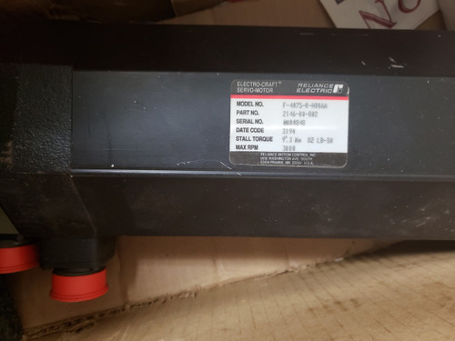 Allen Bradley F-4075-R-H00Aa /A Servo Motor