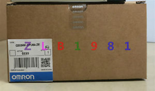 OMRON NEW C200HX-CPU64-ZE SHA02 C200HXCPU64ZE PLC Module