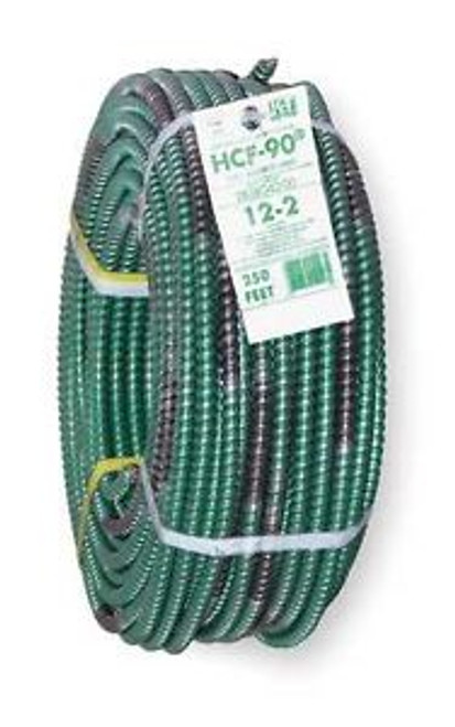 AFC HCF CABLES 2858G42-00 Cable,Armored,SCF,12-2,Green