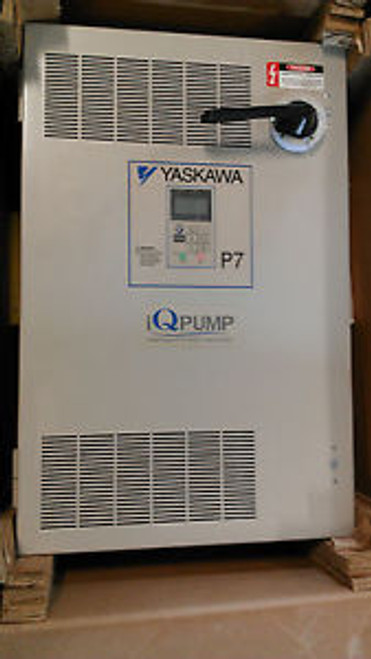 New Yaskawa VFD Nema 1 25 Hp 480 Volt P7 IQ Pump with 60 amp circuit breaker