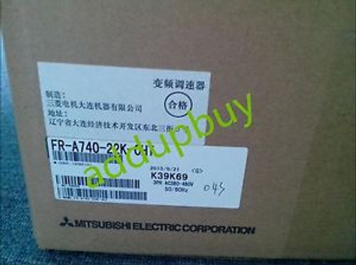 NEW IN BOX MITSUBISHI  Inverter FR-A740-22K-CHT  PLC