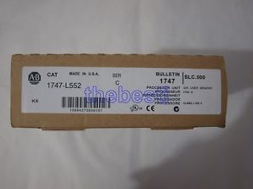 New Factory Sealed AB Allen-Bradley 1747-L552 Ser C SLC500 PLC  Processor