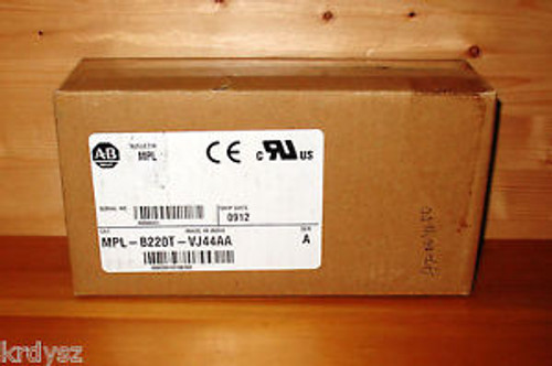 NEW Allen Bradley MPL-B220T-VJ44AA Low-Inertia AC Servo Motor 1.61NM, 6000RPM