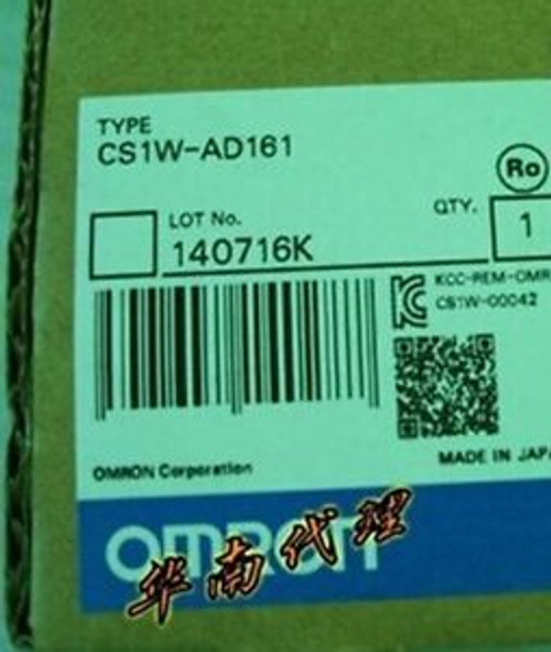New In Box Omron CS1W-AD161