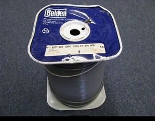 Belden 8527 Hook-up/Lead Wire 12awg Gray, 1000 Ft 8527-008-1000 ~STSI