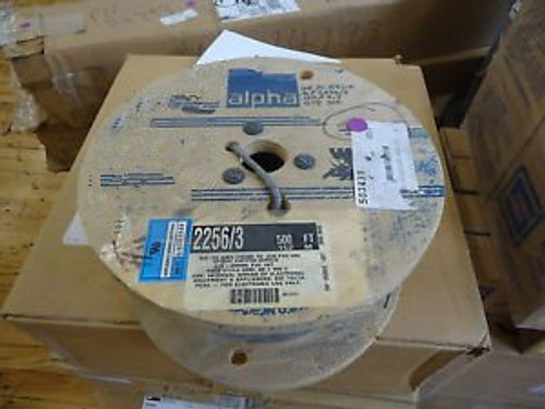 Alpha 2256/3 SL002 Sheilded Milti Cond 20 AWG 500 Ft. Brand New