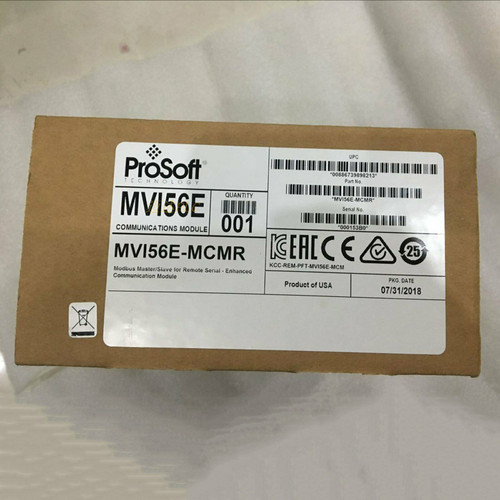 Prosoft Mvi56E-Mcmr Modbus Master Slave Enhanced Reduced Block Com Allen Bradley