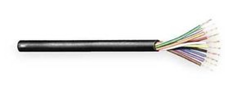 CAROL 23810.18.01 Sprnkler Wire,Low Volt,18/10,500, Black