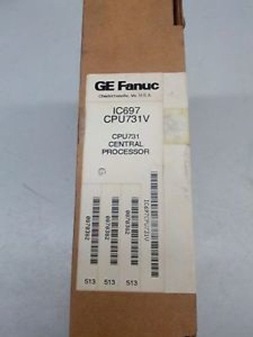 NEW FACORY SEALED GE FANUC IC697 CPU731V CENTRAL PROCESSOR