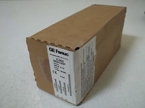 GE FANUC IC660BBA100P ANALOG 4I/20 BLOCK 115VAC 50/60HZ FACTORY SEALED