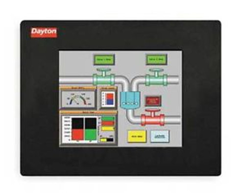 DAYTON 3FYL9 Touchpanel, 8In TFT Color/Ether, 54000 Hrs
