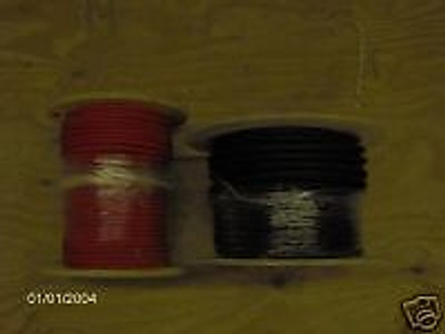 250 ft Welding Cable Flexible # 1 awg Black or Red