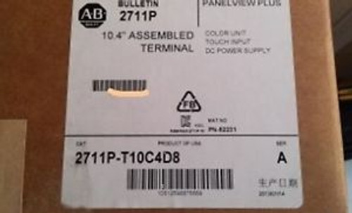 Brand New In Box AB 2711P-T10C4D8  Allen Bradley HMI Factory Sealed