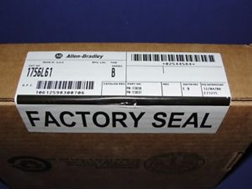 FACTORY SEALED Allen Bradley 1756-L61 Series B ControlLogix Processor