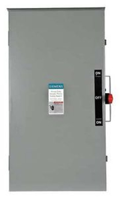 SIEMENS DTNF364R Safety Switch,200A,600VAC,3PH