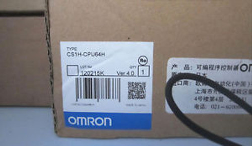 NEW IN BOX Omron  PLC module CS1H-CPU64H