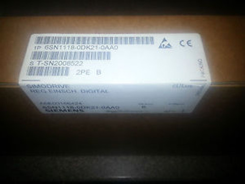 Siemens 6SN1118-0DK21-0AA0, BRAND NEW unopened box